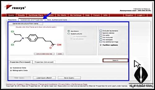 پایگاه ری اکسیس Reaxys